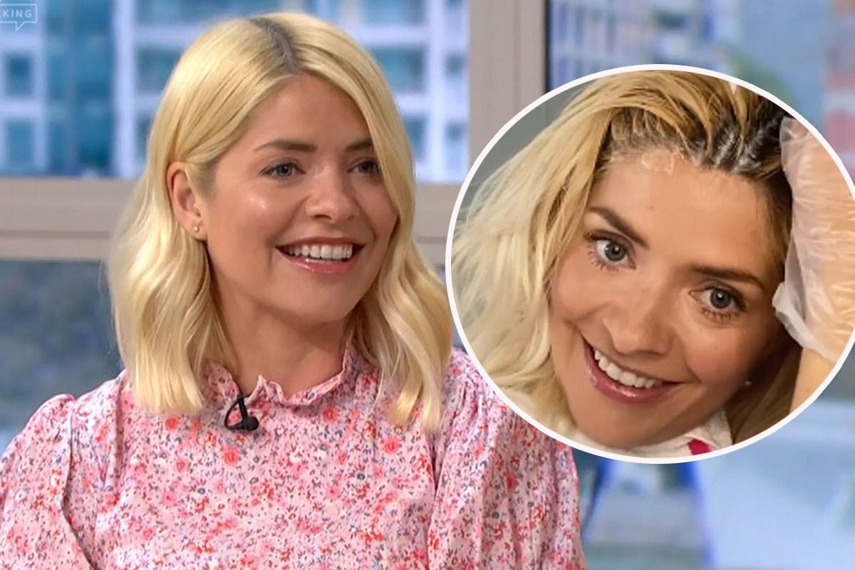 Holly Willoughby reveals she once accidentally dyed her hair red