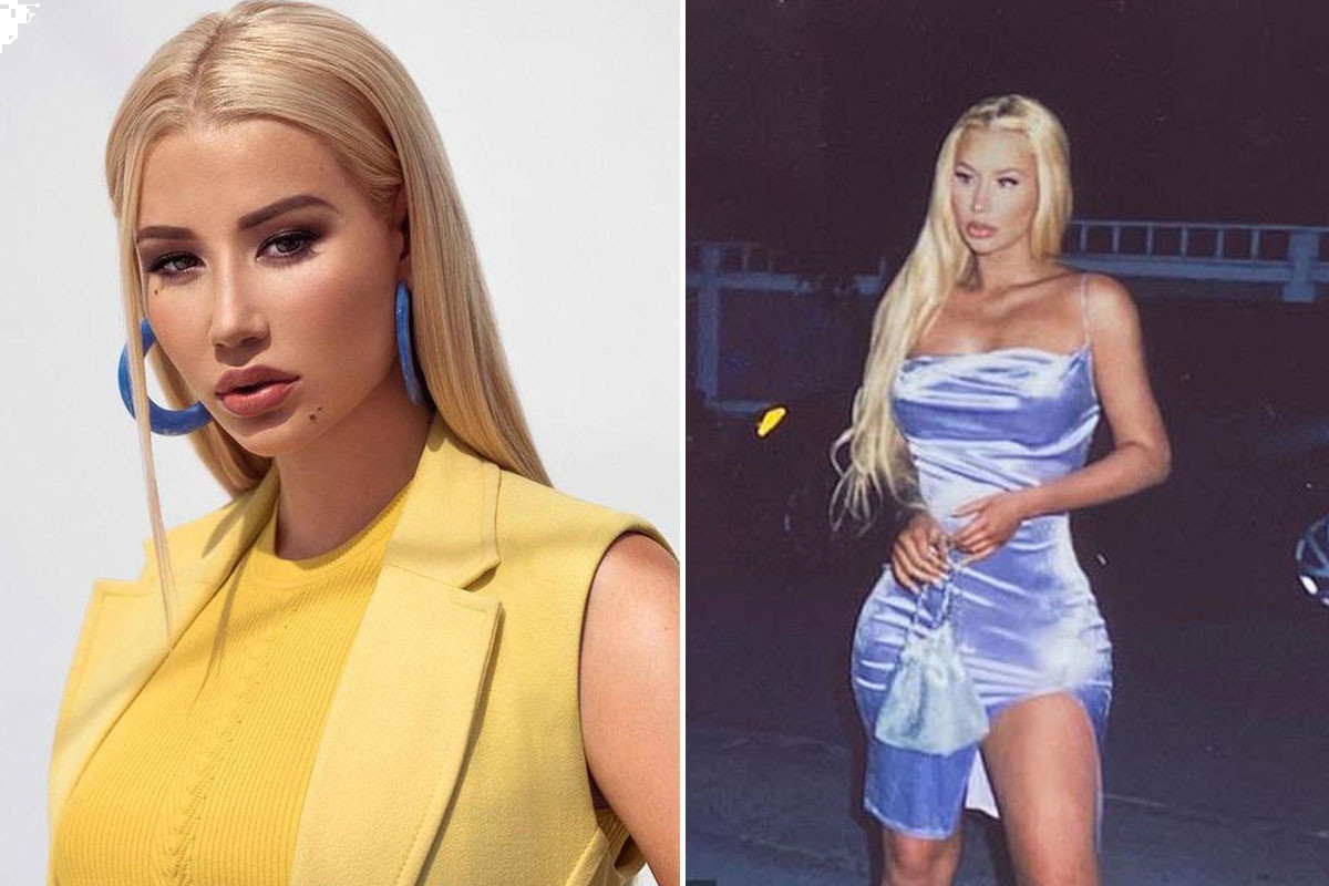 Iggy Azalea shows off her tiny waist, amid unconfirmed reports she "secretly welcomed a baby"