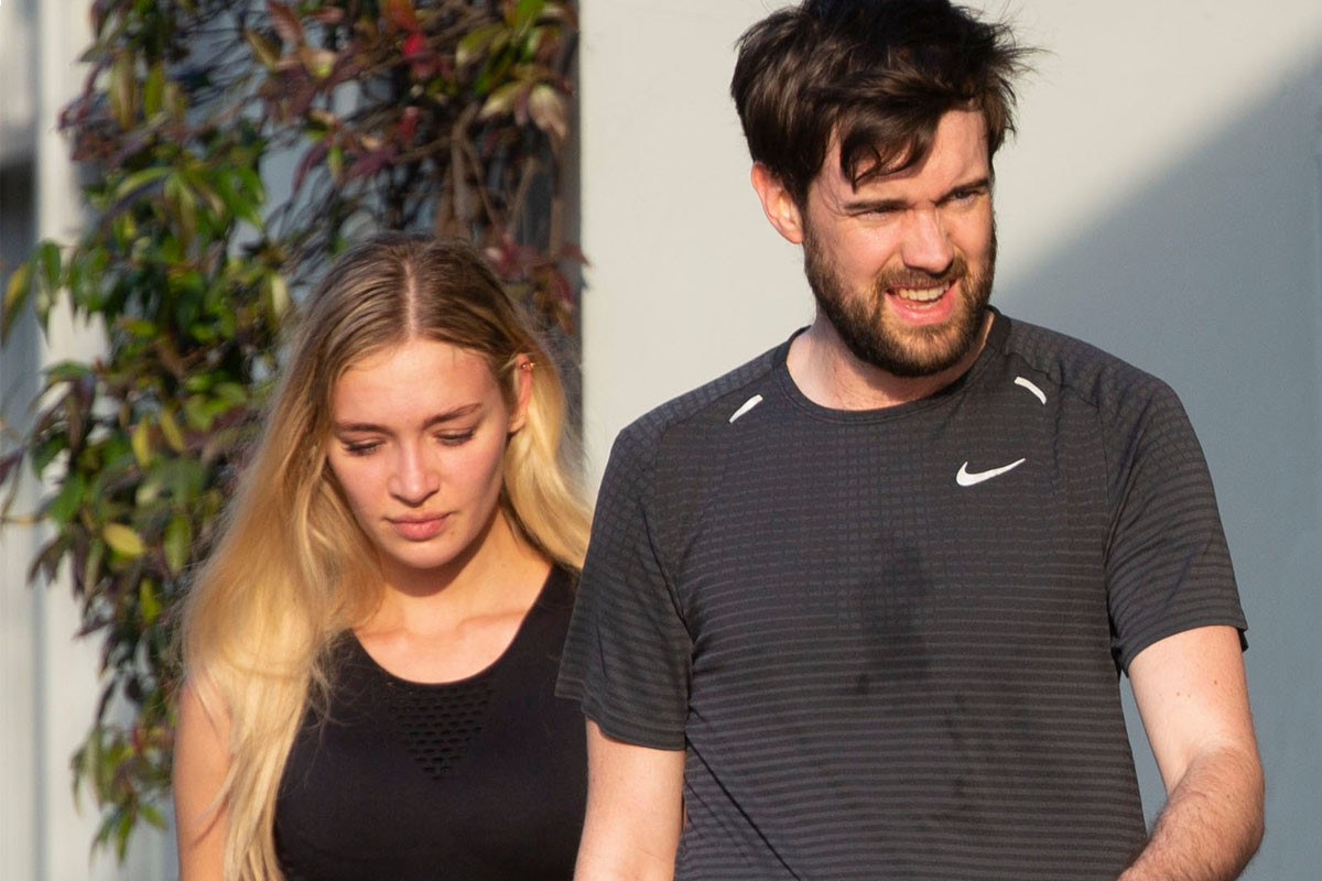 Jack Whitehall and new girlfriend Roxy Horner put on an intimate display