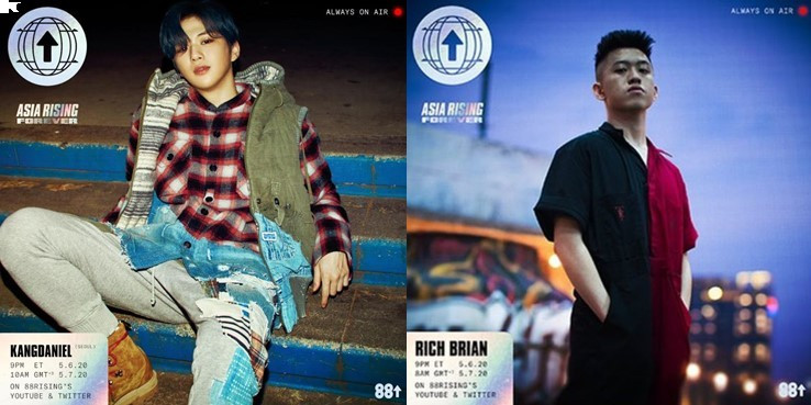 Kang Daniel to face off against Rich Brian in dance battle at 'Asia Rising Forever' festival