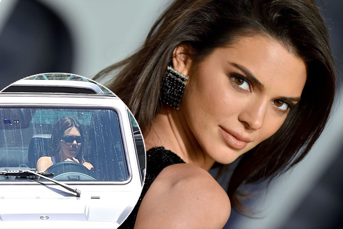 Kendall Jenner drives rumored flame Devin Booker around in her Mercedes-Benz