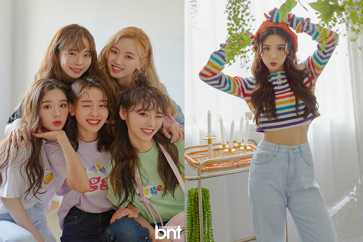 LOONA take part in summery pictorial with 'bnt'