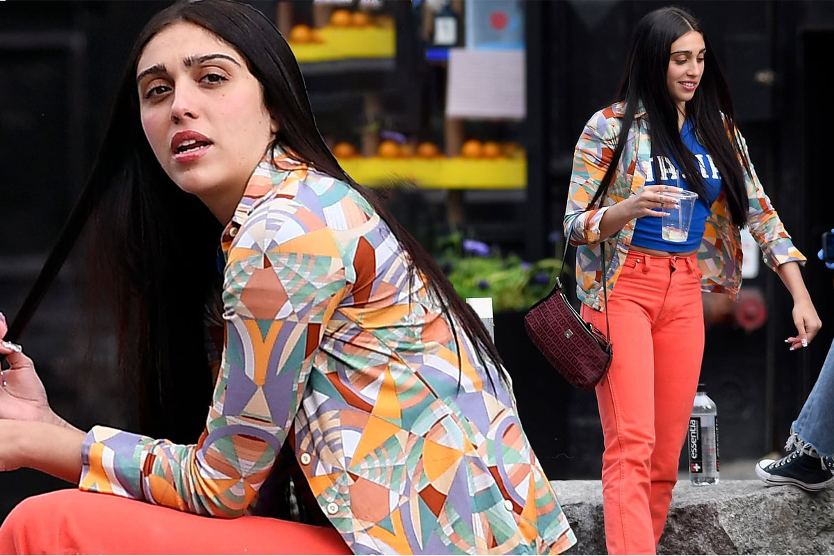 Lourdes Leon steps out without face mask after mom Madonna says she had COVID-19