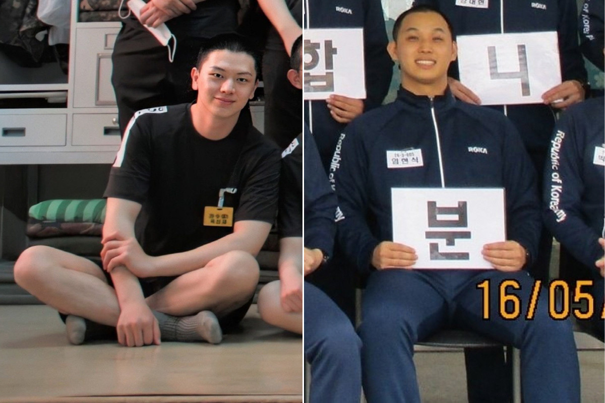 Military releases new pics of BTOB Sungjae and Hyunsik