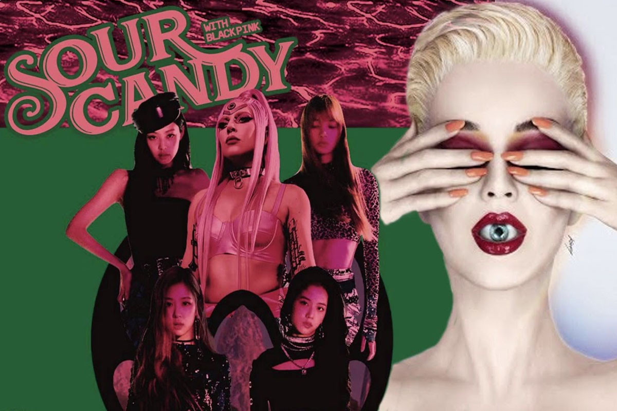 Lady Gaga and BLACKPINK-  "Sour Candy" has been accused to copy Katy Perry "Swish Swish"