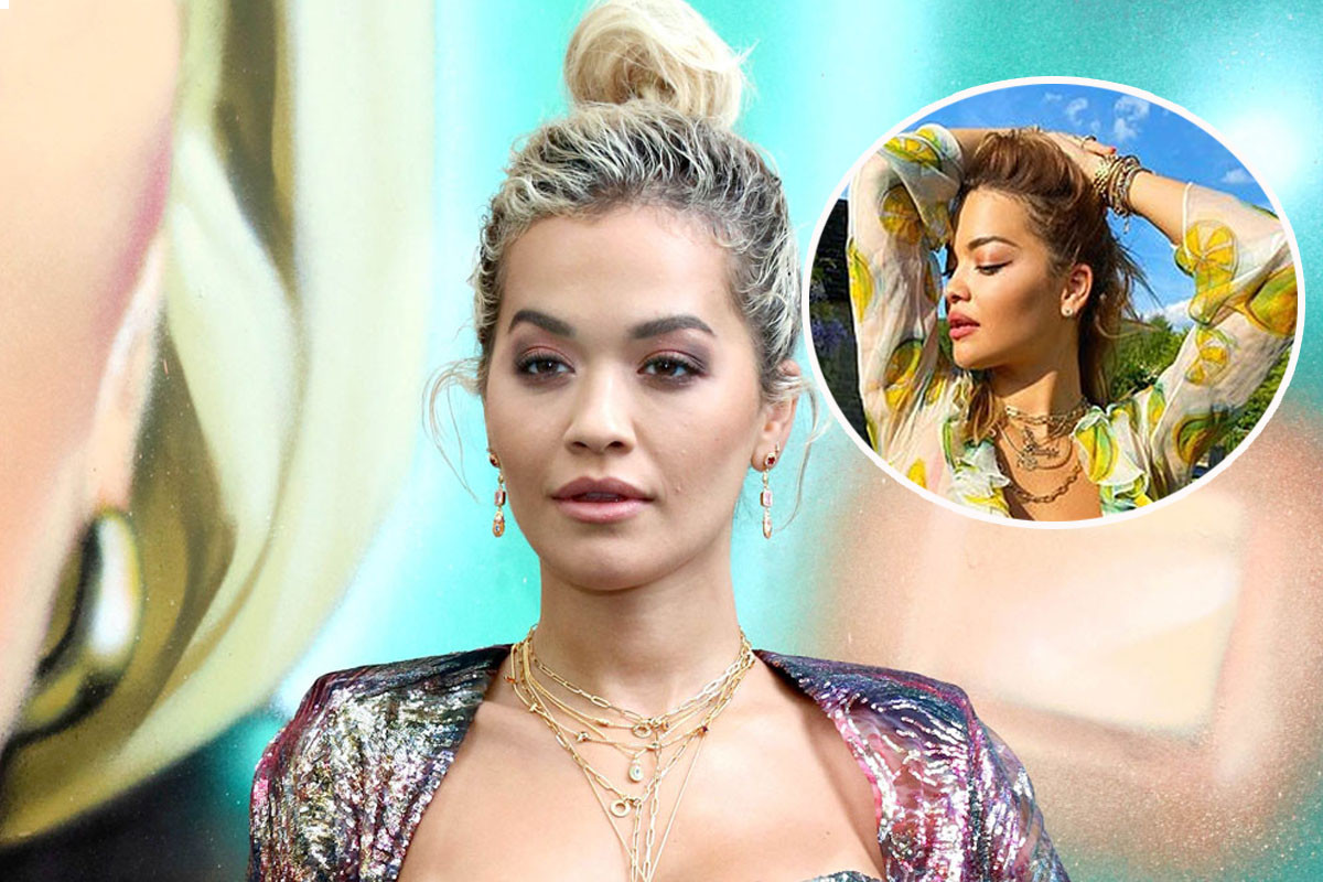 Rita Ora sets pulses racing as she flashes her bra in daring Instagram snap