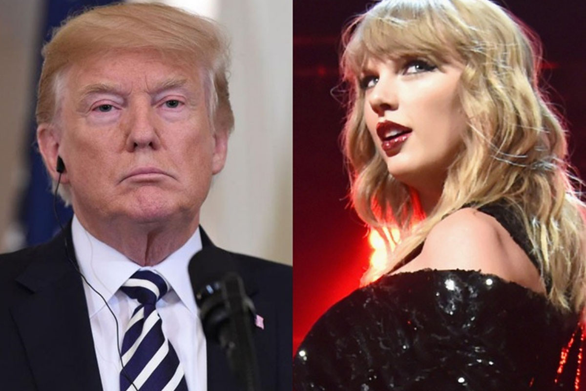 Taylor Swift calls out Trump over late-night tweet