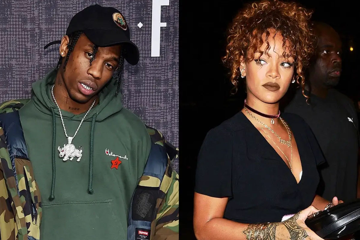 Travis Scott tried to keep Rihanna romance a secret as it's confirmed he dated the singer before Kylie Jenner