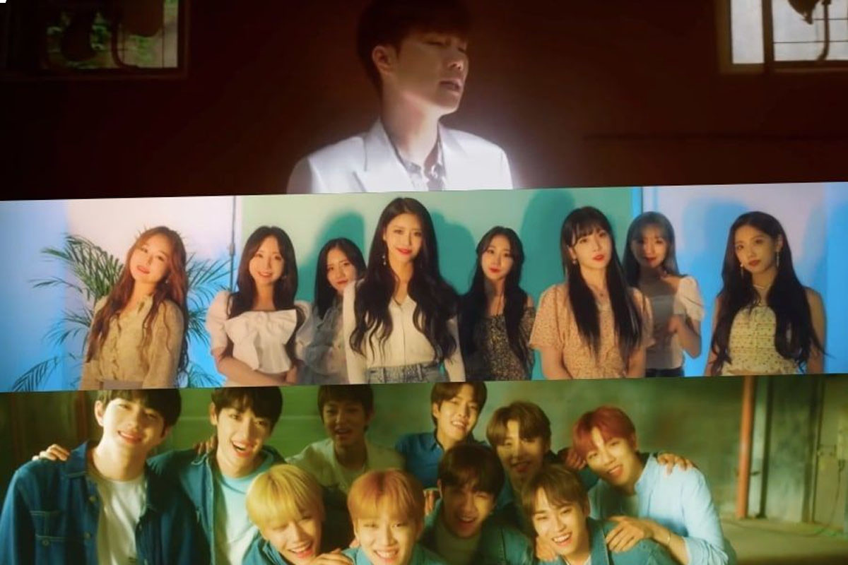 Woollim shares MV teaser for agency’s collaboration track “Relay”