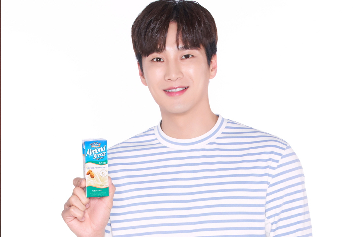 Ahn Bo Hyun selected as new model for milk brand Almond Breeze
