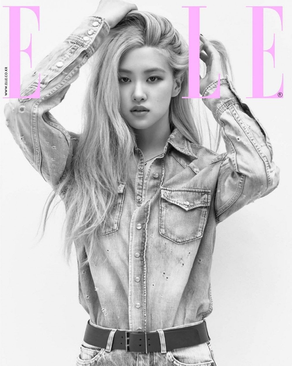 blackpink-rose-interests-fans-by-her-charm-as-the-model-on-the-july-cover-of-elle-2