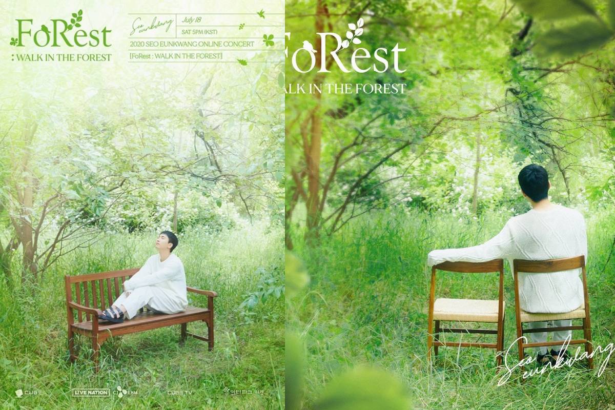 BTOB Eunkwang reveals his upcoming online concert "FoRest: WALK IN THE FOREST"
