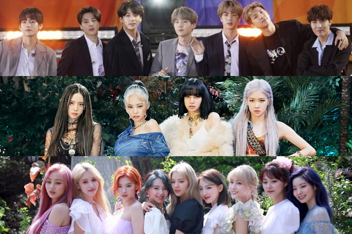 BTS, BLACKPINK, TWICE top overall idol group brand reputation rankings for June