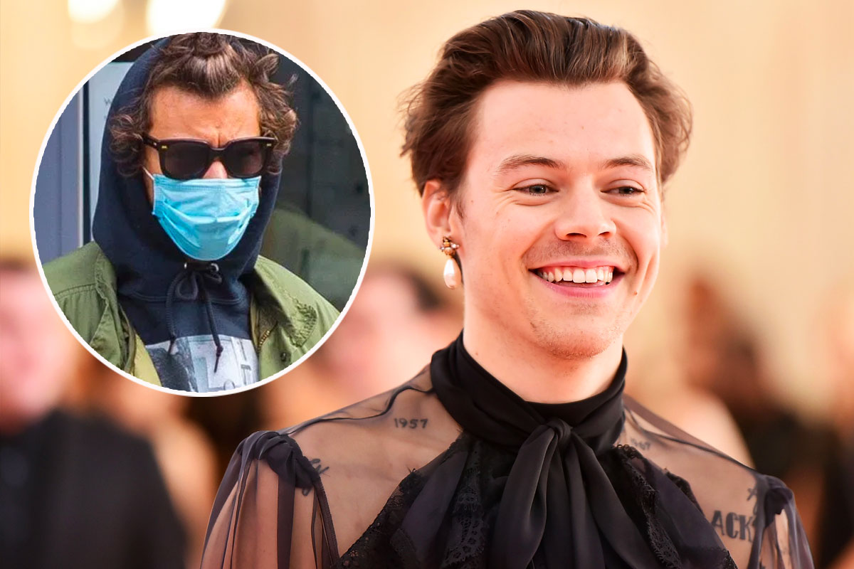 Harry Styles rocks man bun while going shopping with friend in London