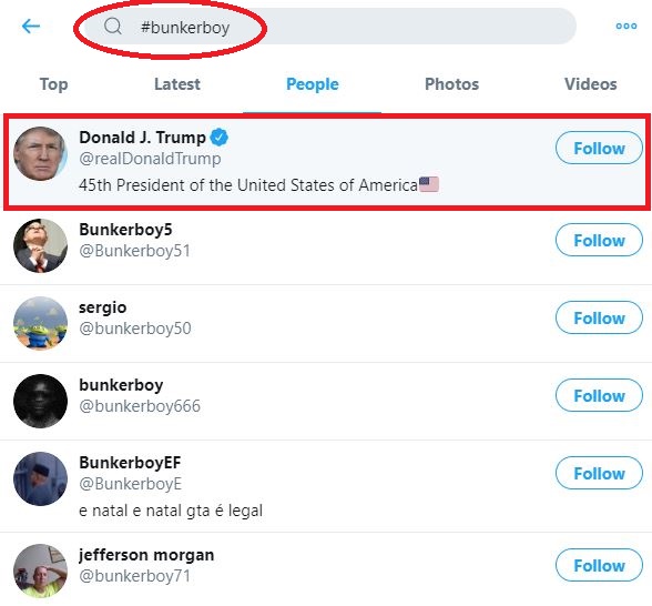 hashtag-#bunkerboy-mocked-president-trump-globally-trending-on-twitter-1
