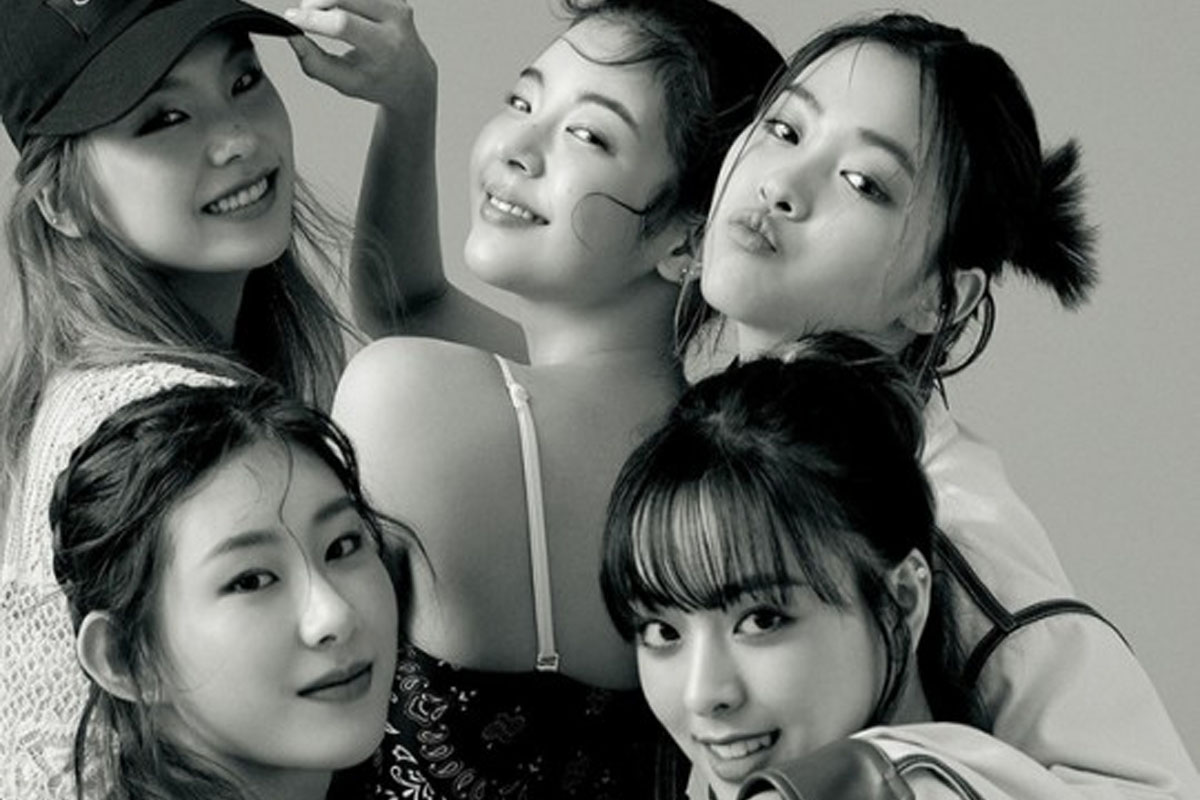 ITZY hot and cold in cover for July issue of Nylon Magazine