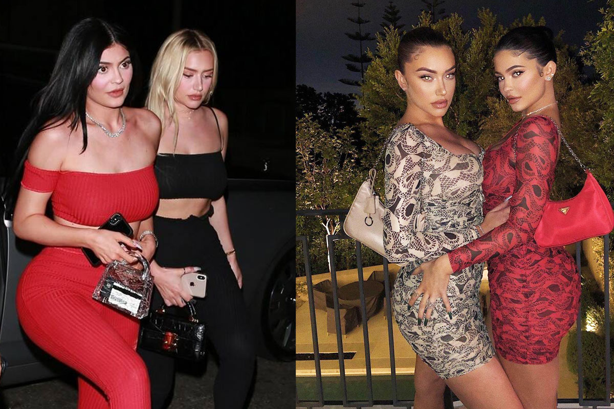 Kylie Jenner "forgets" social-distancing to party at best friend's birthday