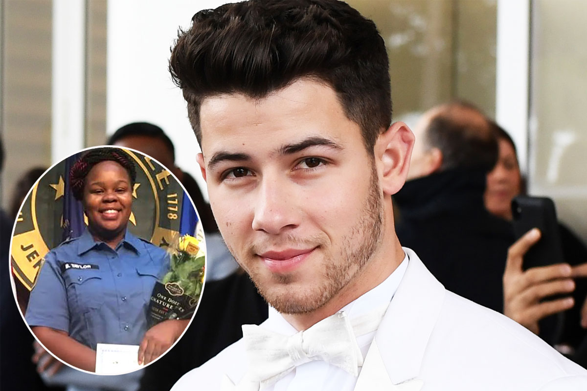 Nick Jonas tweeted "Arrest the cops who killed Breonna Taylor"