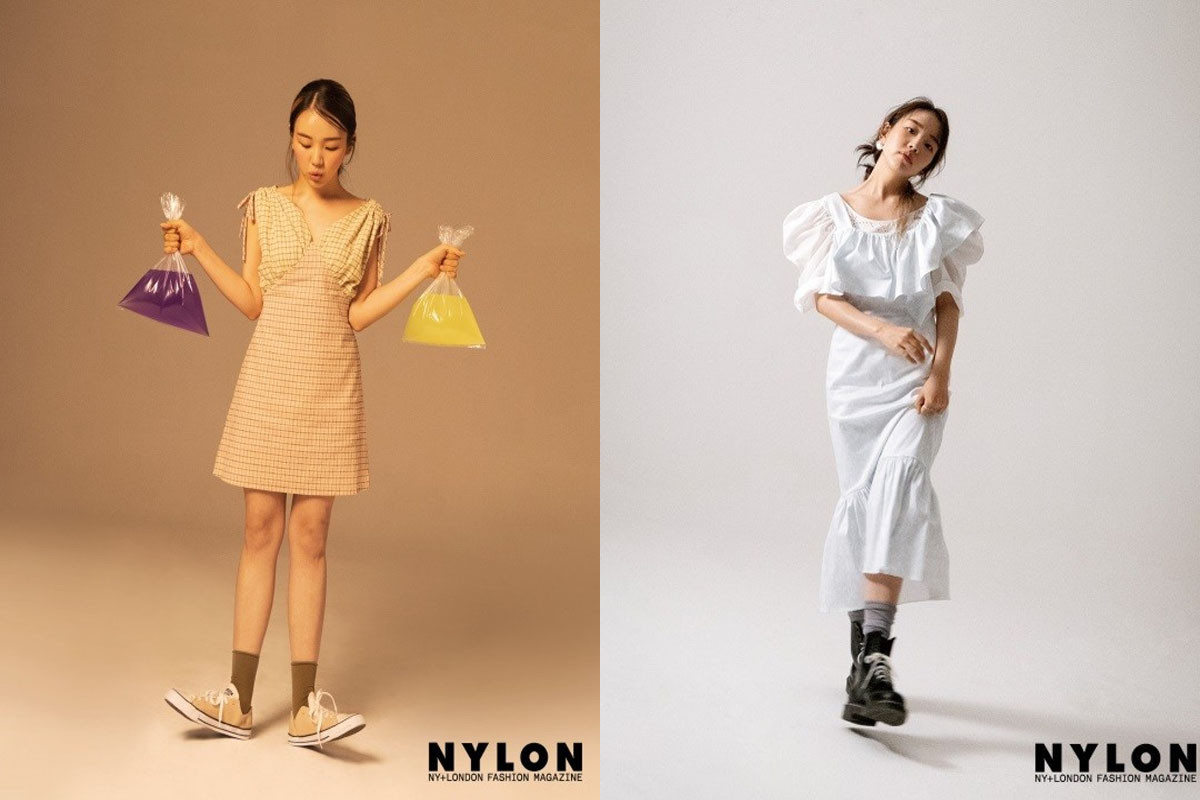 Baek Ah Yeon shares her thought about empathy with woman's heart on NYLON magazine