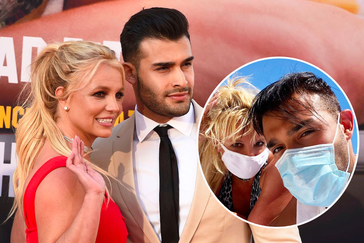 Britney Spears & Boyfriend Show Off Their Toned Bodies During Romantic Date