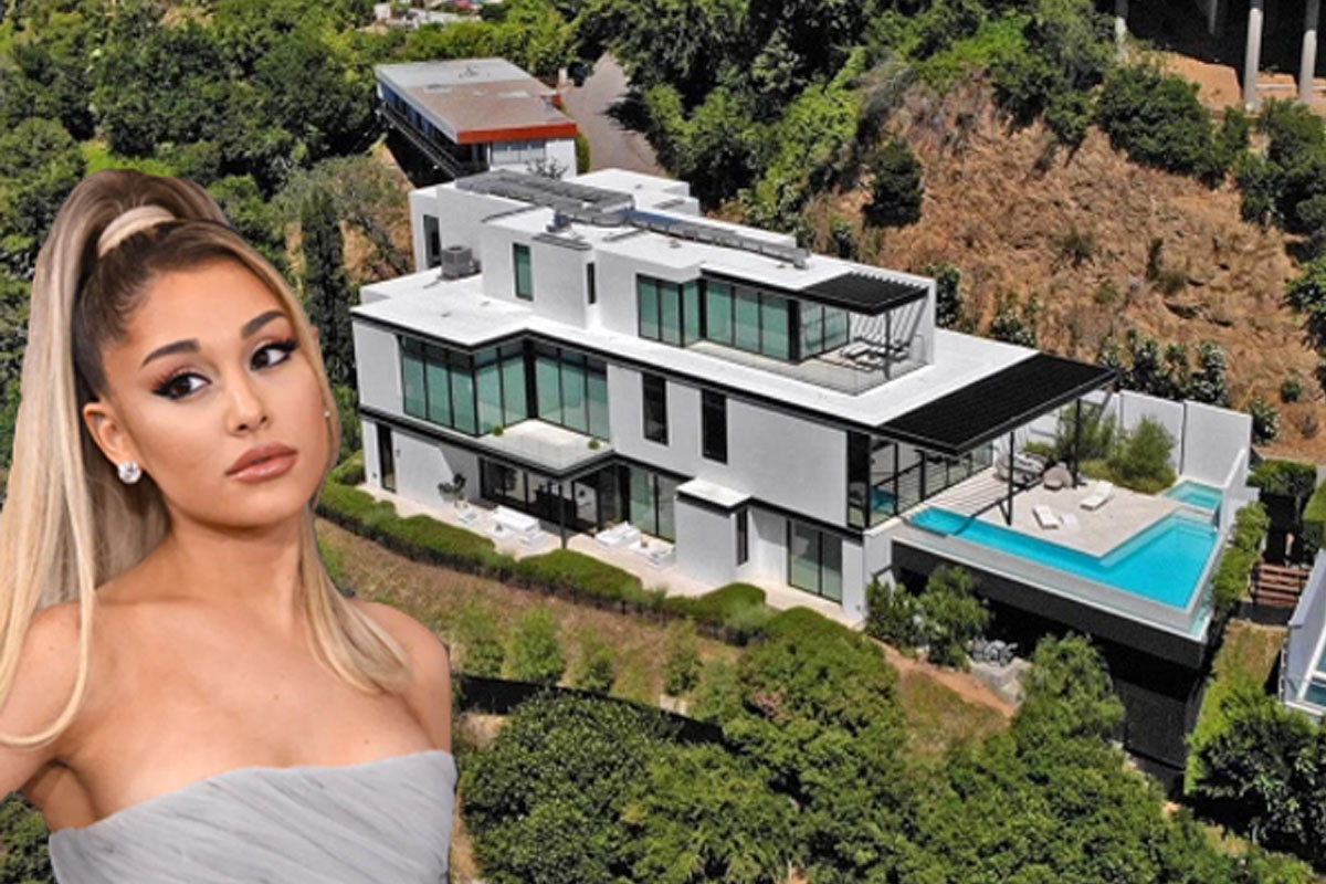 Closer look at Ariana Grande's new massive mansion