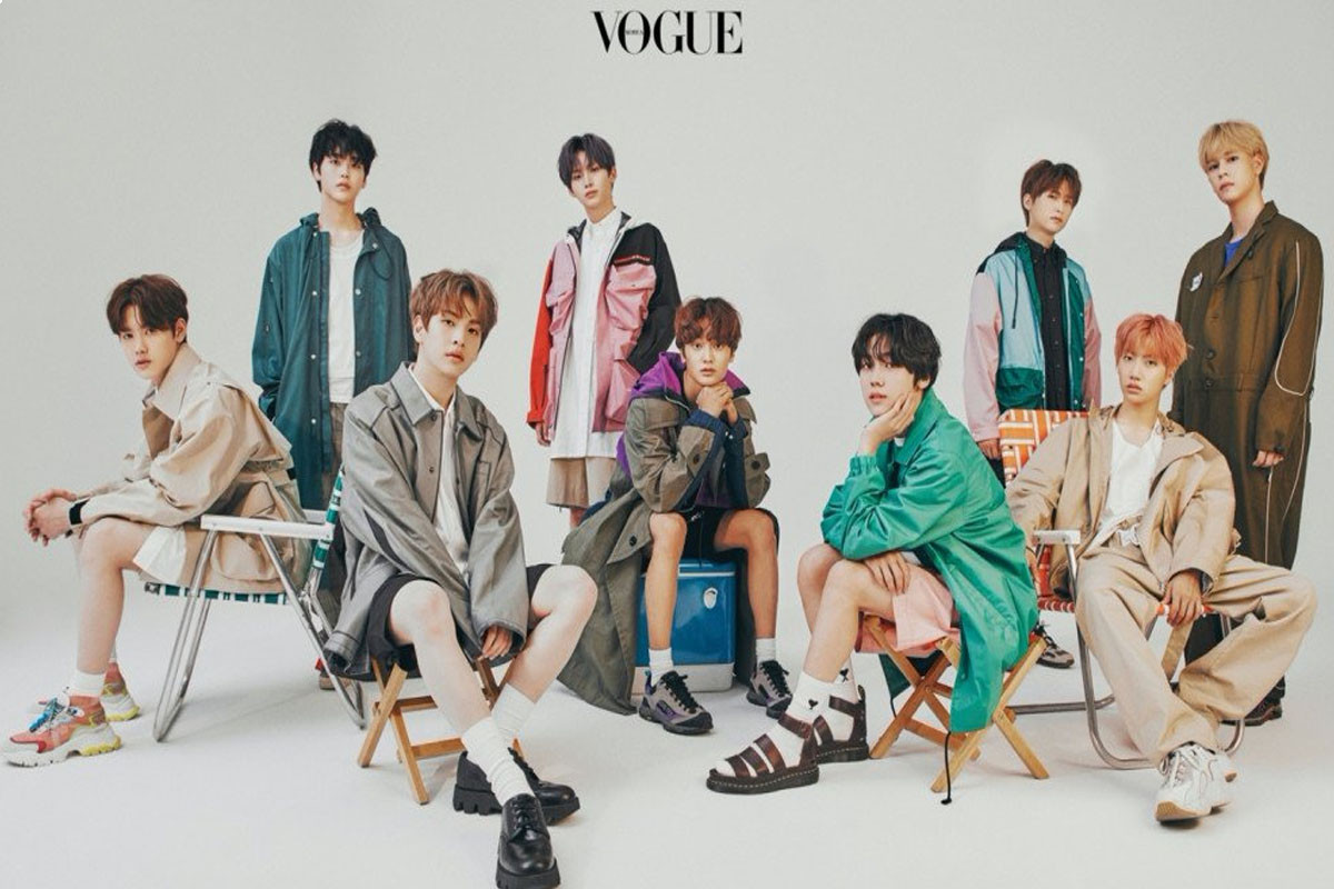 CRAVITY appear in 'Vogue Korea's July issue