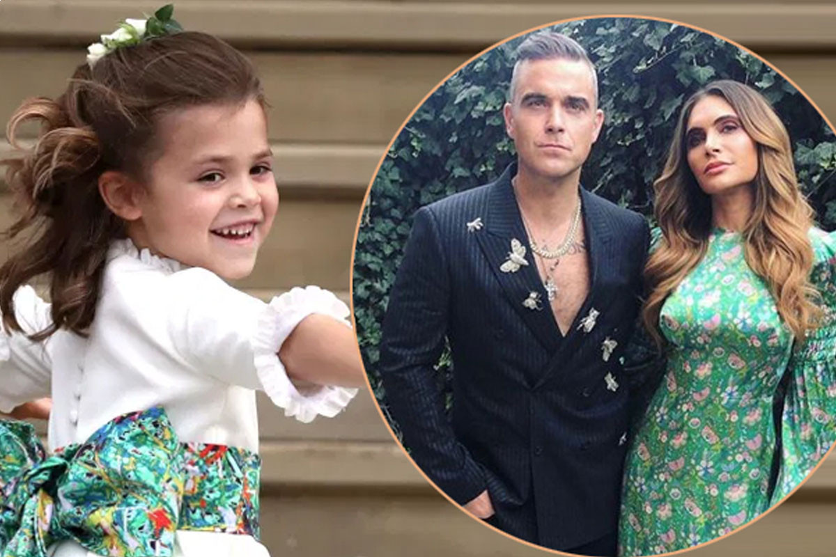 Daughter questions about Robbie Williams 's past