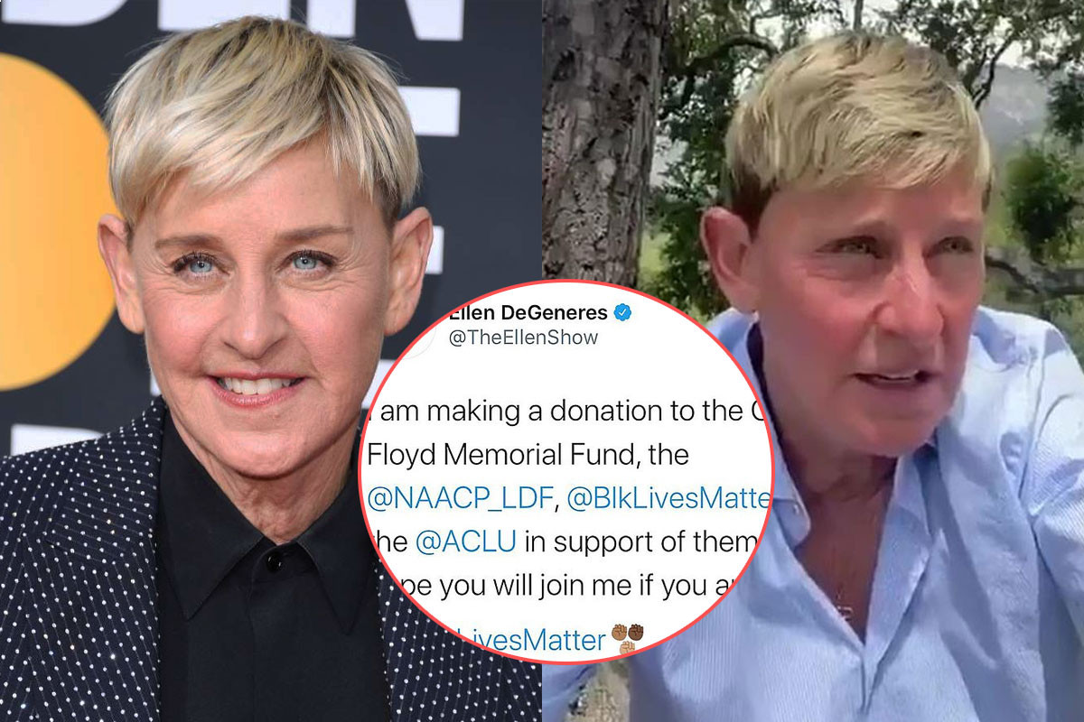Ellen DeGeneres deletes her "people of color" tweet after gaining criticized