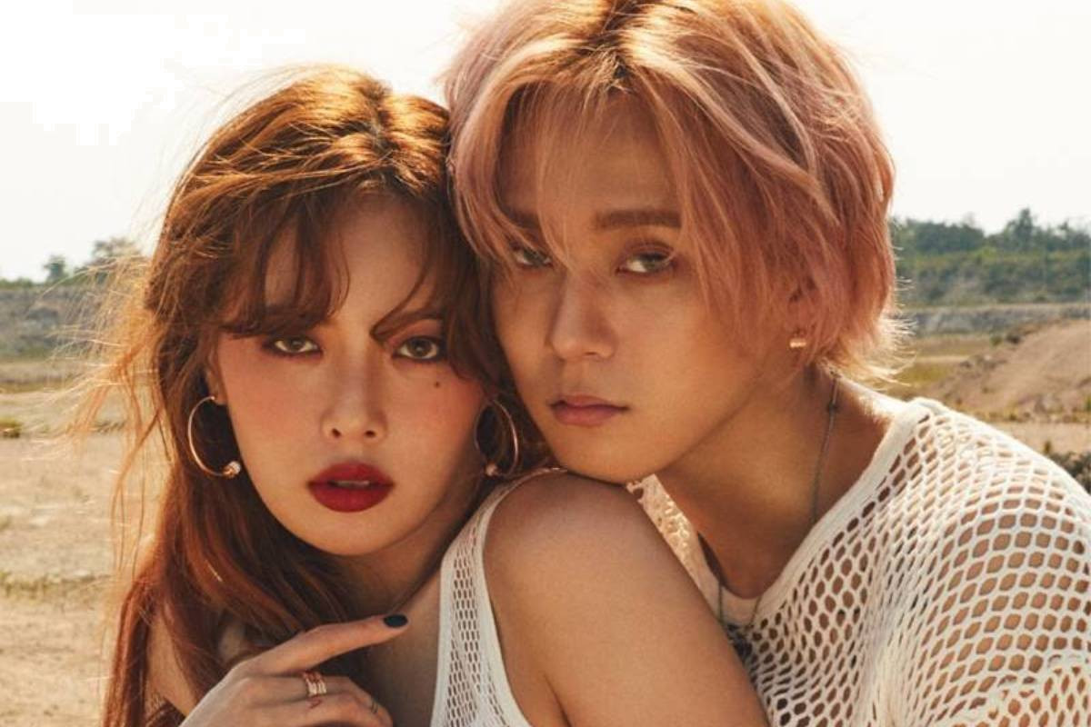 HyunA and Dawn lands on 'Allure' as summer couple
