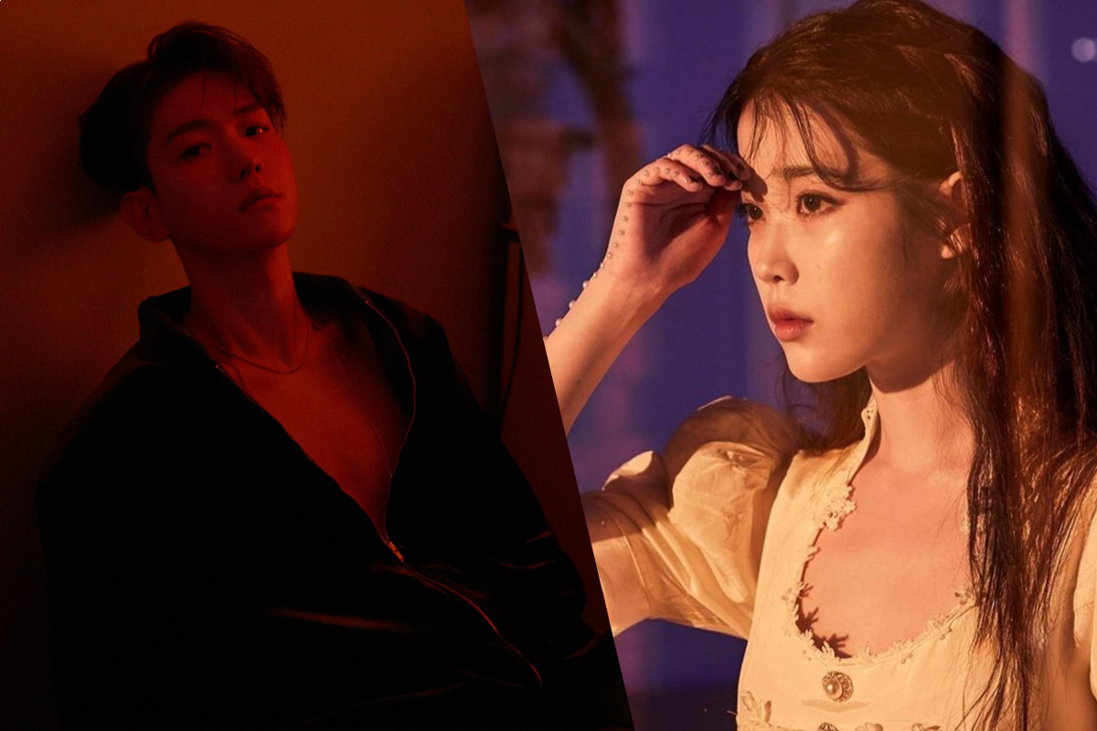 IU and EXO Baekhyun dominate Gaon Monthly Chart for May