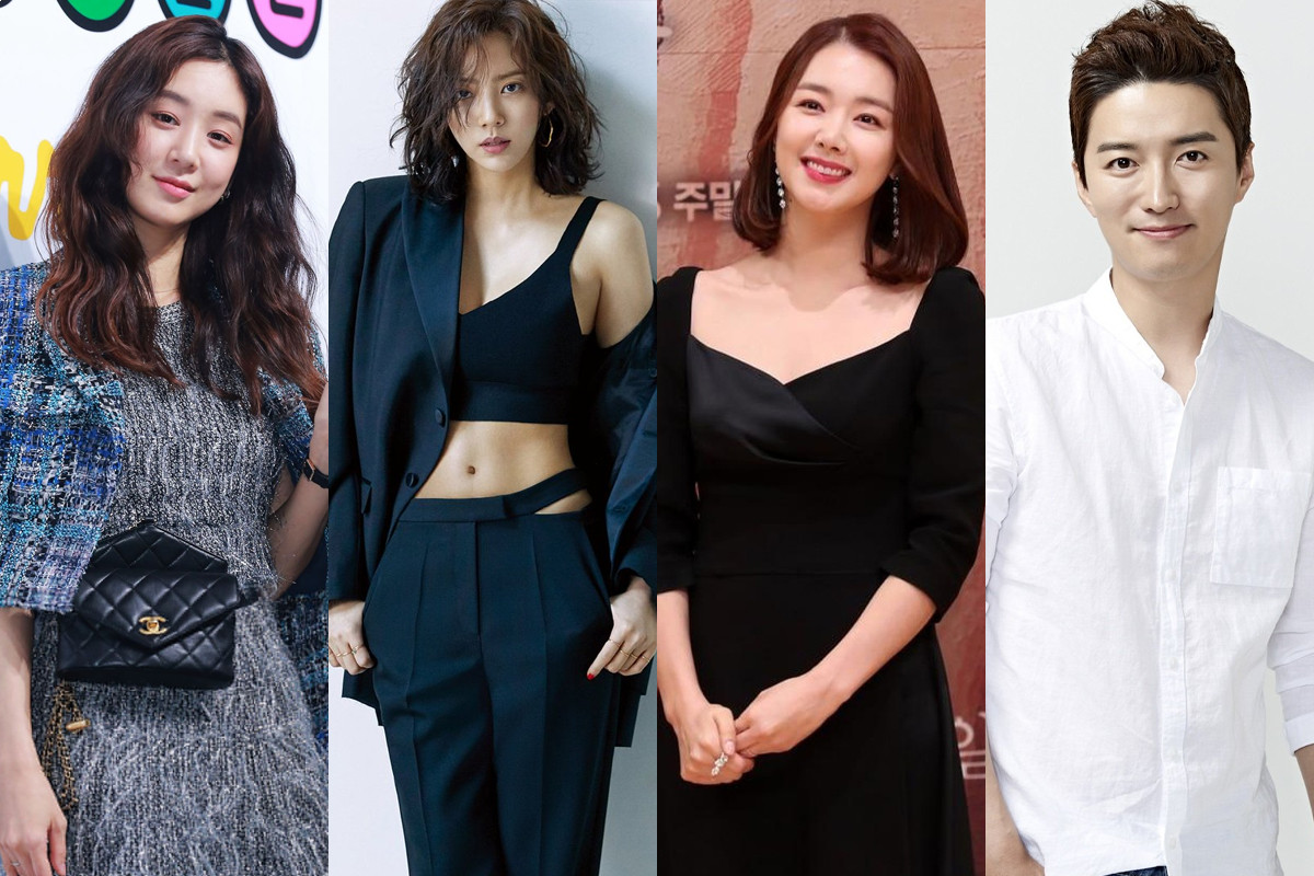 Jung Ryeo Won, Son Dam Bi, So Yi Hyun and In Gyo Jin  discusses contract renewal  with KeyEast