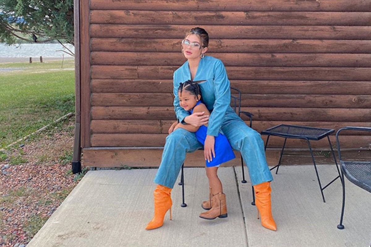Kylie Jenner and her daughter visit Kim Kardashian's farm