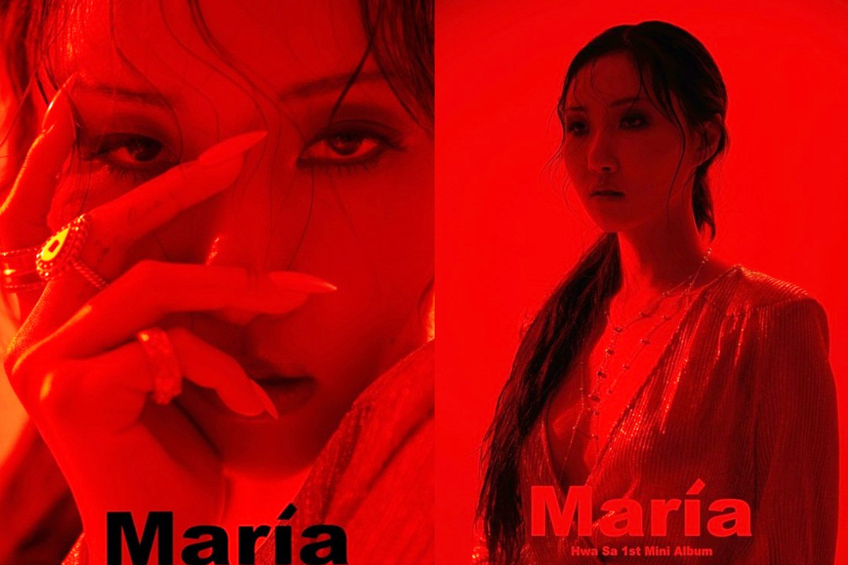 MAMAMOO Hwasa reveals teaser of attractive shape 'María'