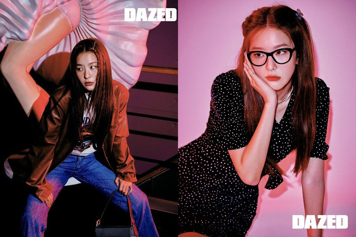 Red Velvet's Seulgi retro in 'Dazed' pictorial