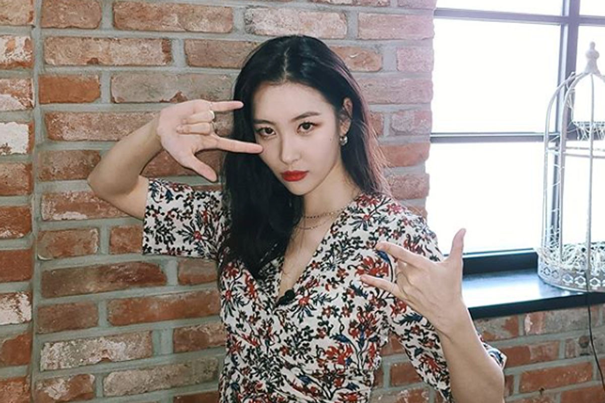 Sunmi shows off her beauty before her comeback at end of June