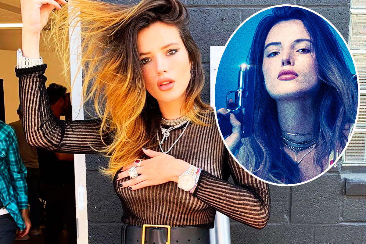 Bella Thorne showcases her modeling poses for stunning selfies