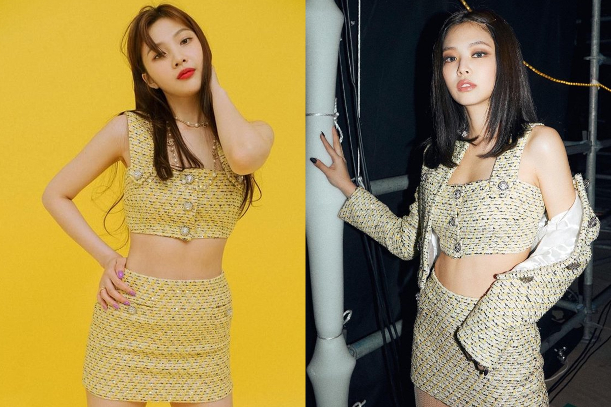 4 times BLACKPINK Jennie and RED VELVET Joy wear the same outfit