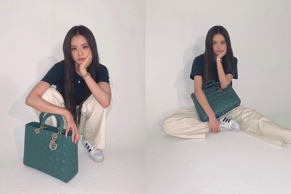 BLACKPINK Jisoo shows off chic poses with luxury bag