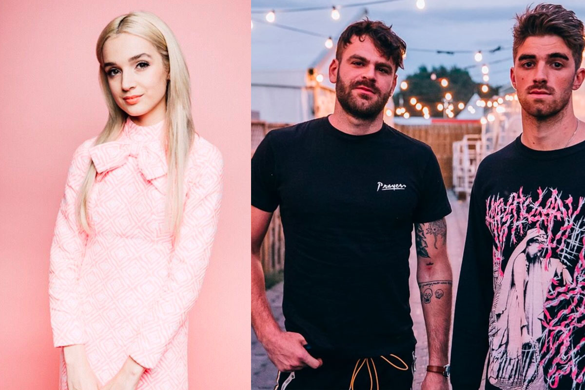 Poppy called out The Chainsmokers on their concert during COVID-19