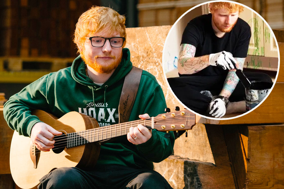 Ed Sheeran Rumored to be mystery artist "The Hat"