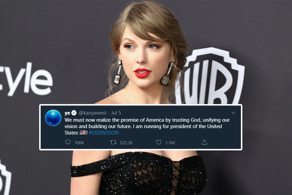 Fans encouraged Taylor Swift to Run for President