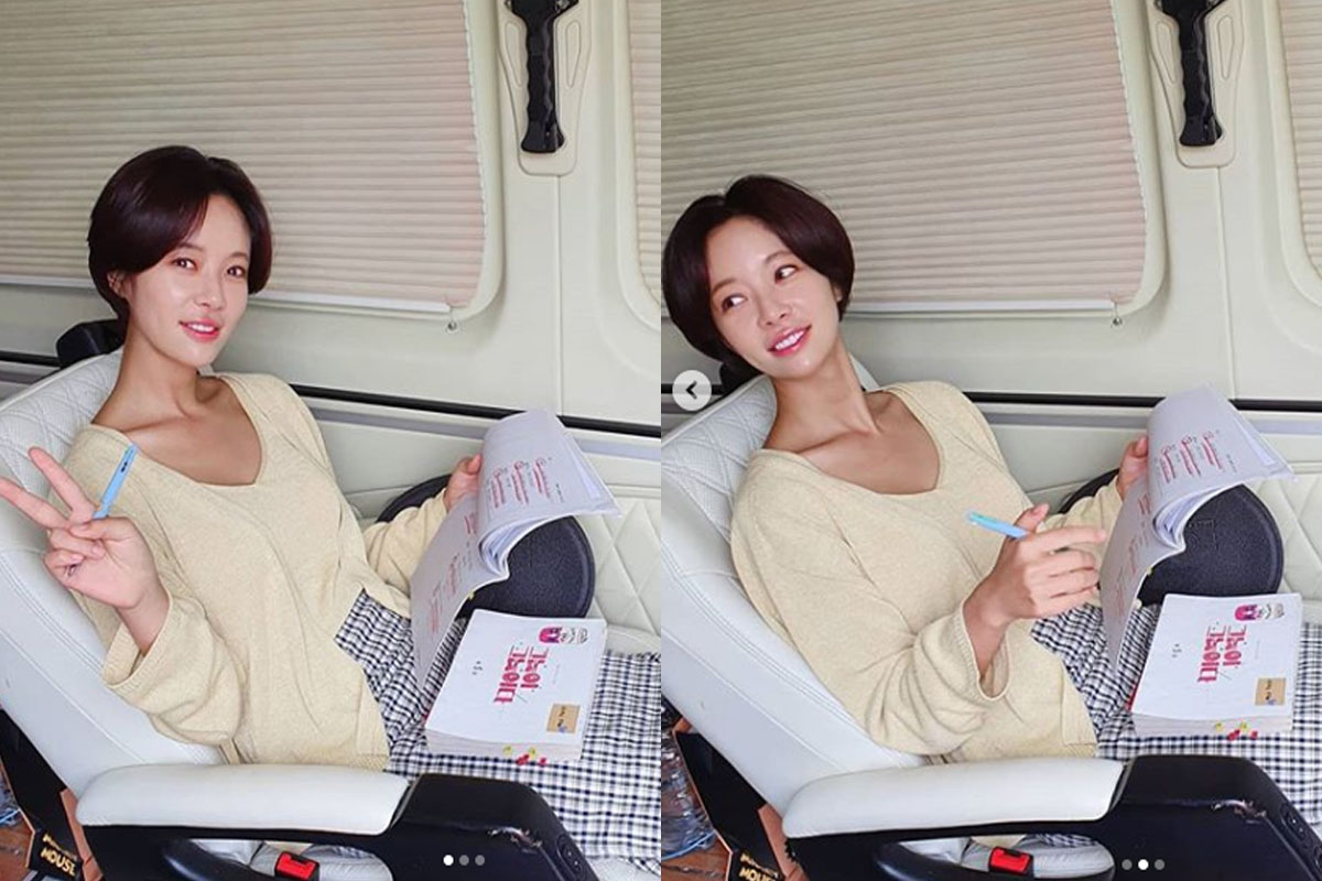 Hwang Jung Eum reveals daily life image when filming
