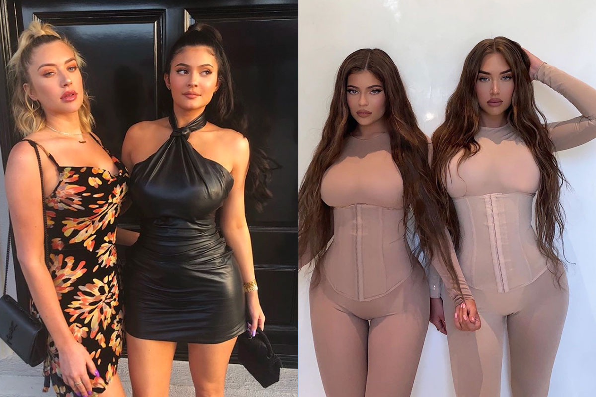 Kylie Jenner & Stassie Karanikolaou rocked twin look in bodysuits