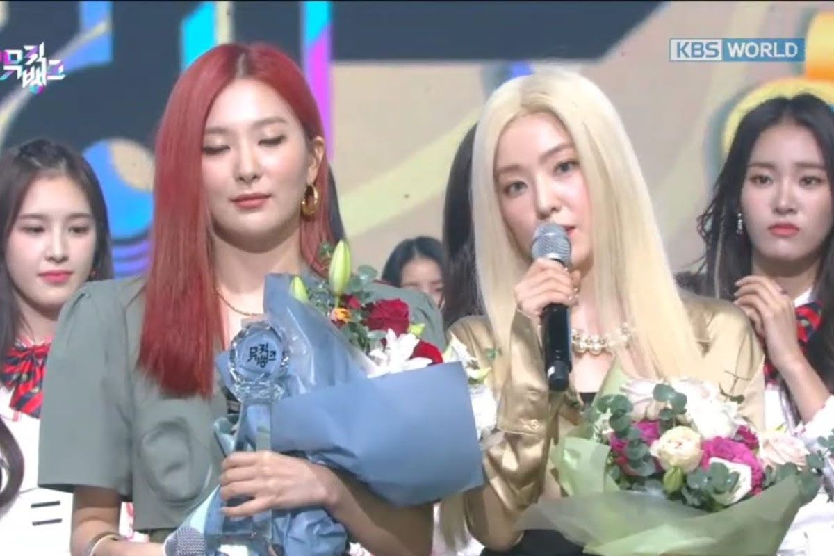 Red Velvet's Irene & Seulgi have 1st win with 'Monster' and performances on July 17th 'Music Bank'