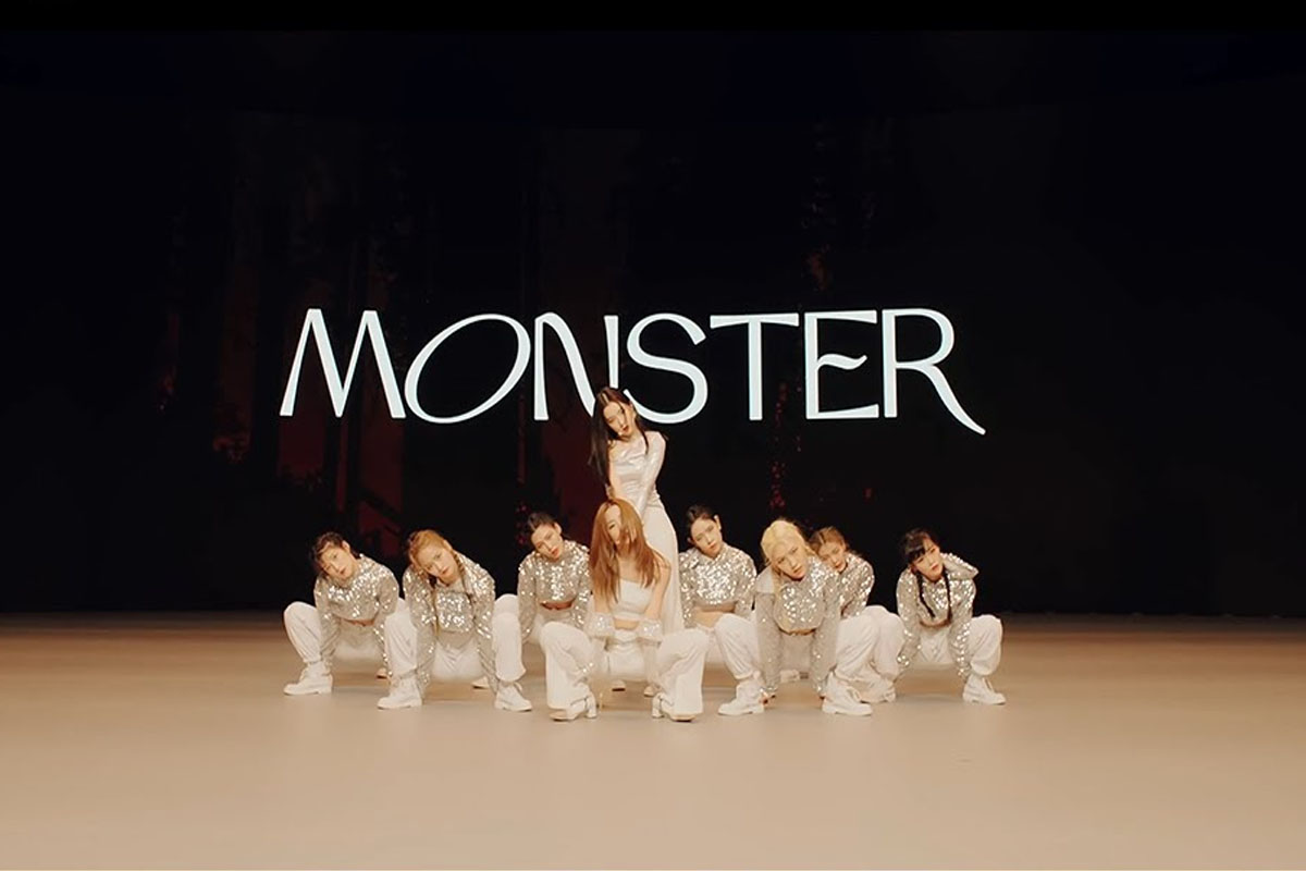 Red Velvet Irene-Seulgi release performance video for 'Monster' on 'The Stage'