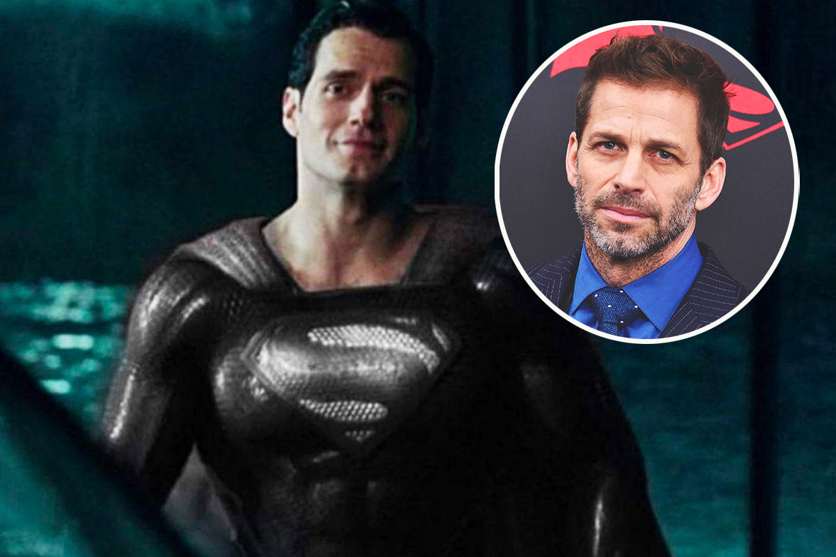Superman Is Back In Black in "Justice League" Director’s Cut Sneak Peek