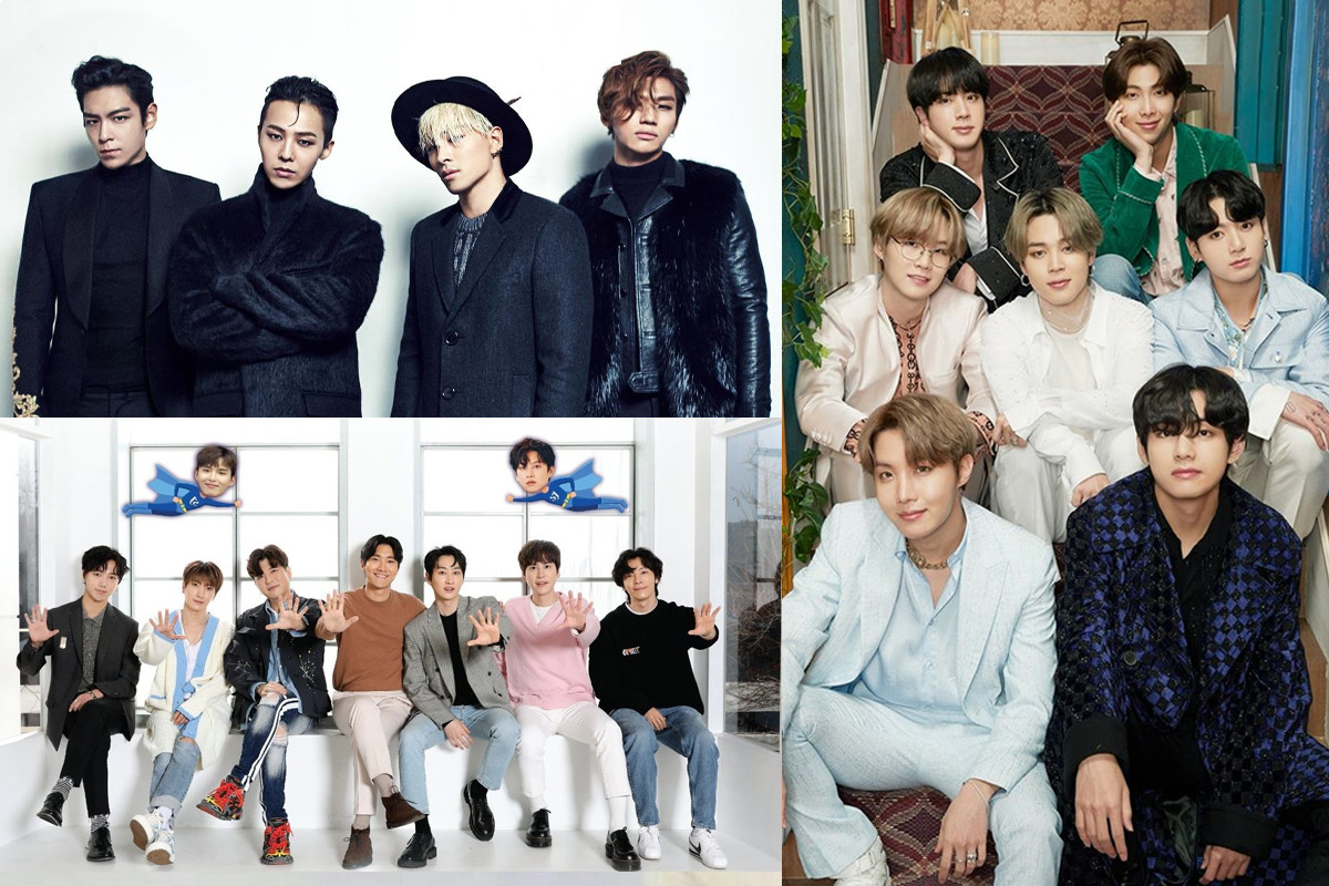 10 favorite K-Pop idols of people above 50 years old globally