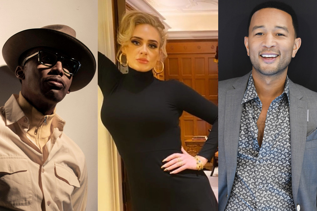 Adele works with Raphael Saadiq and John Legend for upcoming album