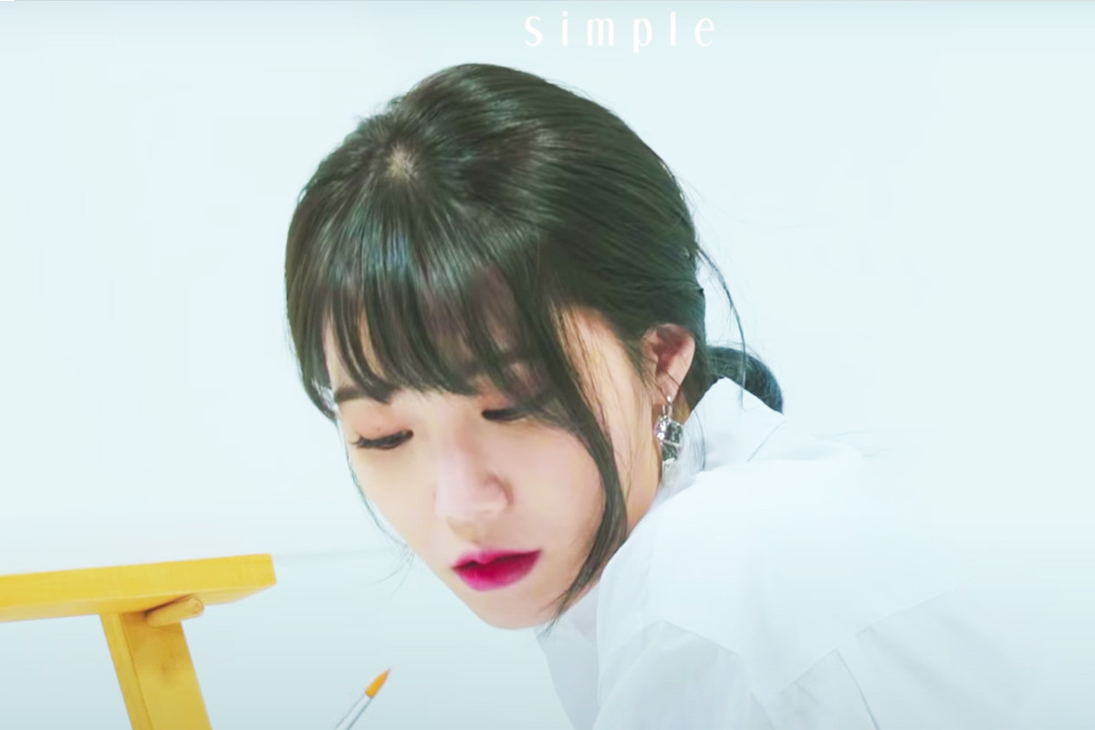 Apink Eunji to be a painter in 'Simple' track trailer 01