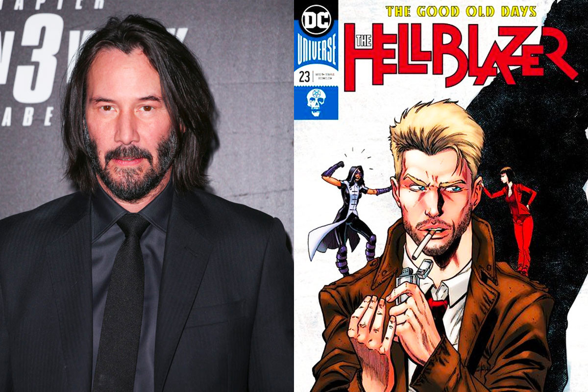 Keanu Reeves never thought of "blonde and British accent"